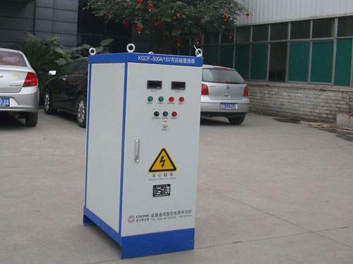 Series SCR Reverse Electroplating Power Supply